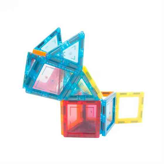 Конструктор магнітний різнокольоровий дитячий на 45 деталей Київ