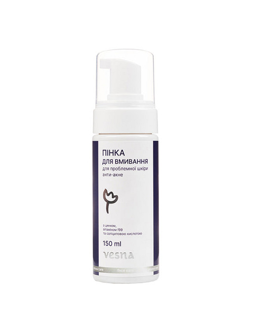 Пінка для вмивання для проблемної шкіри Vesna 200 мл Київ - фото 1