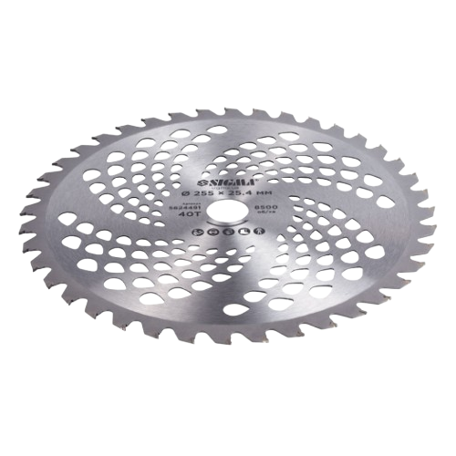 Диск до садового тримера d255*25,4мм 40T з твердосплавними напайками SIGMA Житомир