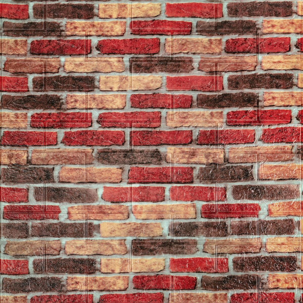 Панель стінова 3D 700х770х2мм (047-2) Катиринославська цегла SW-00001916 Київ - фото 1