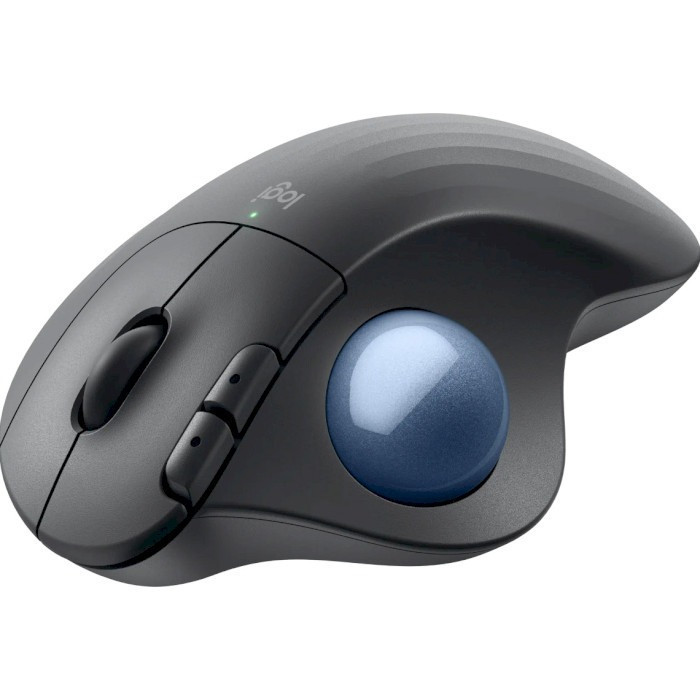 Миша бездротова Logitech Ergo M575S Graphite + Blue Ball (910-007029) Темно-сірий Харків - фото 3