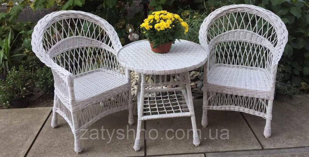 Меблі білі плетені із Закарпаття Київ - фото 6