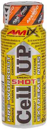 Передтренувальний напій Amix Nutrition CellUP Shot 60 ml (Mango) Луцьк