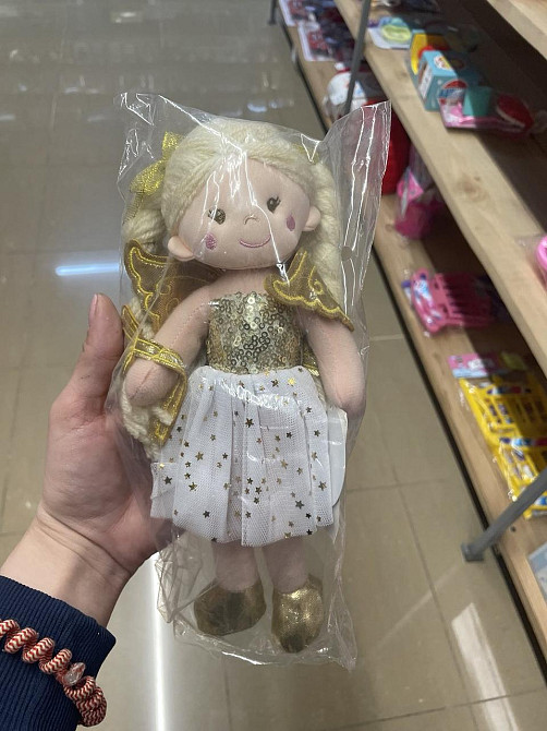 Лялька арт. SEL-0010 (60шт) мікс 3 види, м'яконабивна пакет 25см, шт Киев - изображение 2