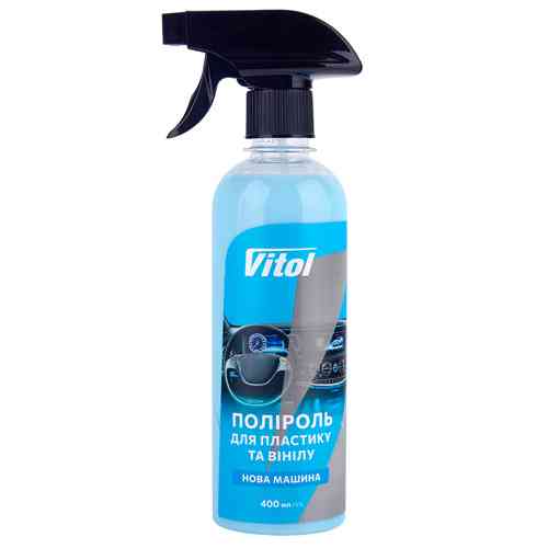 Полироль для пластика и винила Vitol 400мл Новая машина Львов
