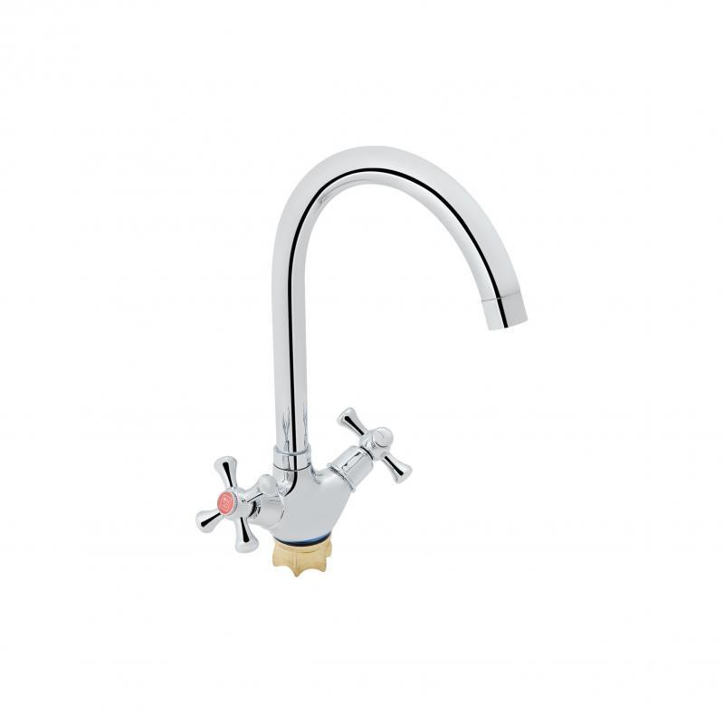 Смеситель для кухни Lidz (CRM) 75 21 271F-8, хром Киев - изображение 1