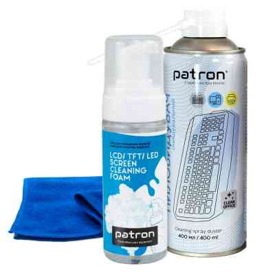 Універсальний чистячий набір Patron spray duster 400ml F3-020 +FoamF3-029 +microfi (CS-PN-BUNDL-9) Вінниця