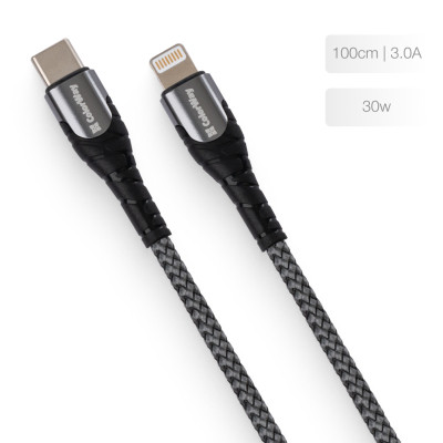 Дата кабель USB-C to Lightning 1.0m ColorWay (CW-CBPDCL033-GR) Винница - изображение 8