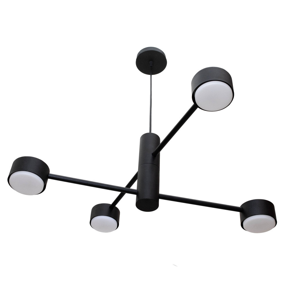 Люстра подвесная MSK Electric Copter на четыре плафона GX53 черная NL 8043-4 BK Одесса - изображение 3
