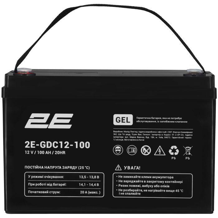 Батарея до ДБЖ 2E 2E-GDC12-100 12V 100Ah (2E-GDC12-100) Київ - фото 1