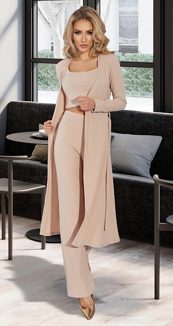 Костюм-трійка з топом (42) Київ - фото 1