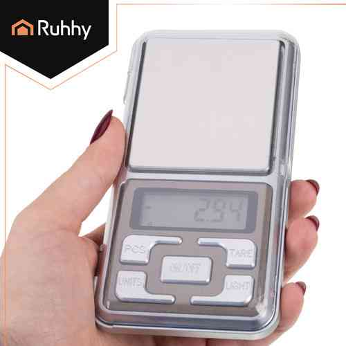 Електронні кишенькові ваги до 200 г, точність до 0,01 Ruhhy (26092) Нововолинськ