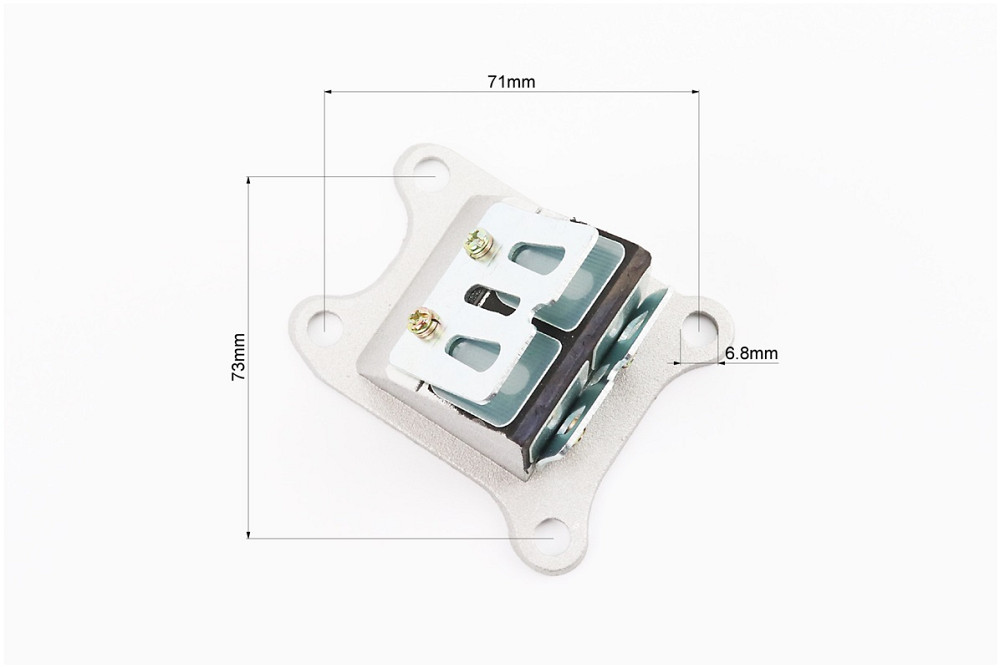 Клапан пелюстковий карбюратора Honda AF-34 (під 4 болти, корпус метал), від 5шт -10% Київ - фото 3