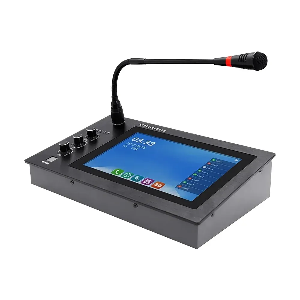 Мікрофон SIP-IP пейджинговий Tonmind SIP-M20 з вбудованим динаміком (24-00503) Київ - фото 2