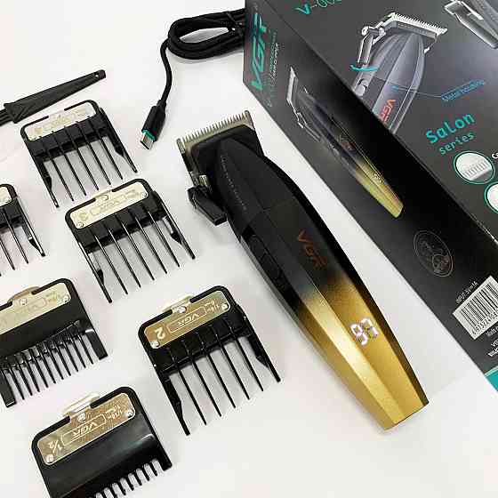 Сімейна машинка для стрижки волосся VGR V-003, Електрична акумуляторна машинка для стрижки RH-84 Івано-Франківськ