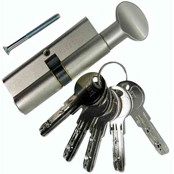 Циліндр KALE СК-80 (40/40) латунь ручка Харків