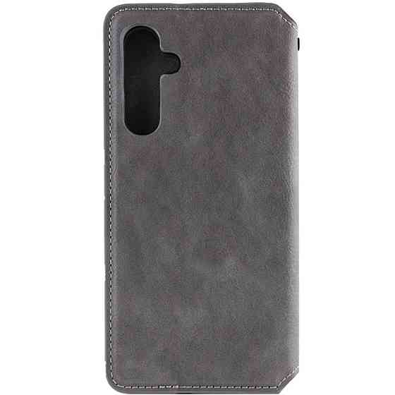 Чохол-книжка для смартфона Rubic Leather for Samsung Galaxy M15/F15 5G Grey (RUBICSAM15/F155GGrey) Київ