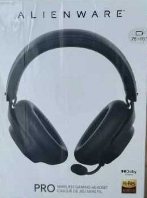 Игровые наушники Dell Alienware PRO, убийца Razer,HyperX и тд НОВЫЕ ! Киев - изображение 1