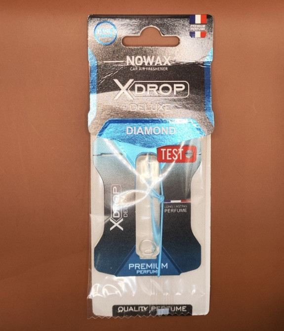 Ароматизатор в машину Novax з капсулою X Drop Deluxe -  DIAMOND Смела - изображение 1