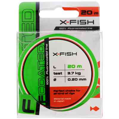Флюорокарбон X-Fish FCoated 20m 0.20mm 3.7kg (1917.01.43) Вінниця
