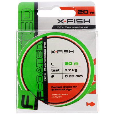 Флюорокарбон X-Fish FCoated 20m 0.20mm 3.7kg (1917.01.43) Винница - изображение 2