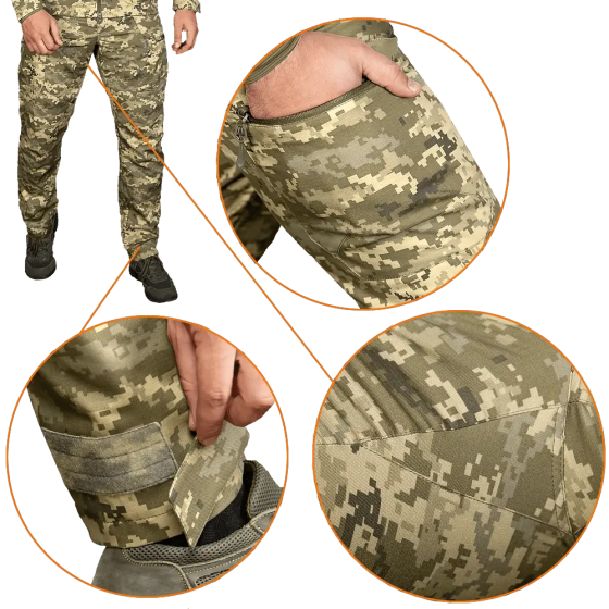 Тактический мужской костюм Stalker 3.0 Twill (куртка и брюки) Пиксель XL Винница