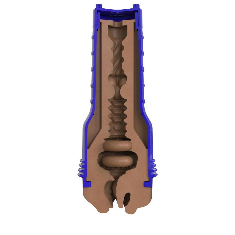 Мастурбатор-ротик Fleshlight Boost Blow Medium Dark Flesh, плаваючі кільця Turbo Tech Sex Aura Київ - фото 6
