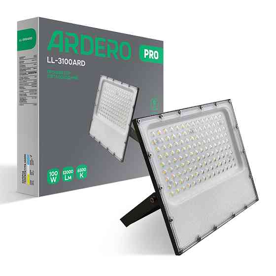 Світлодіодний прожектор Ardero LL-3100ARD PRO 100Вт 6500K сірий Харків