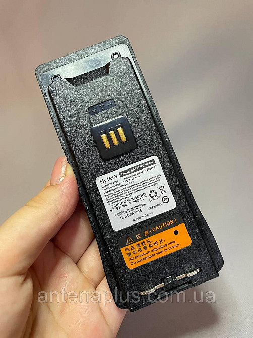 2 шт. Аккумулятор для раций Hytera BP2002 серии HP605 и HP685 емкостью 2000 мАг Киев - изображение 5