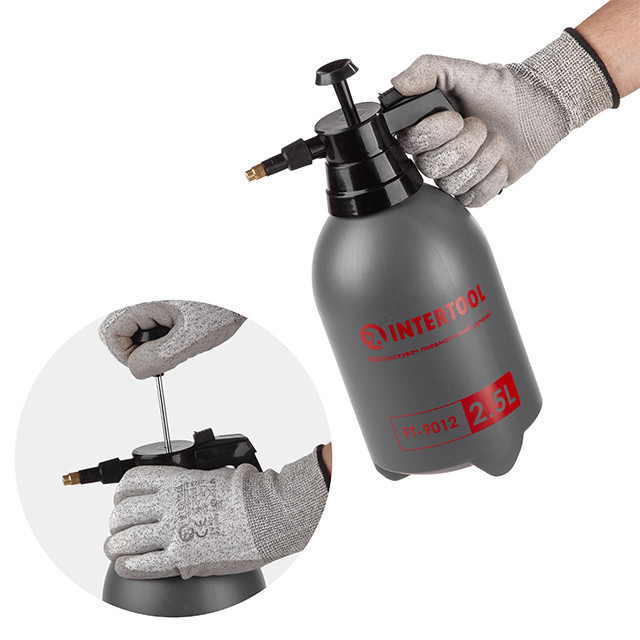Обприскувач пневматичний ручний, 2,5 л INTERTOOL FT-9012 Киев - изображение 7