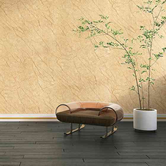 Плінтус РР самоклеючий 2300х70х4мм Білий з золотою смужкою (D) SW-00001832 Дніпро