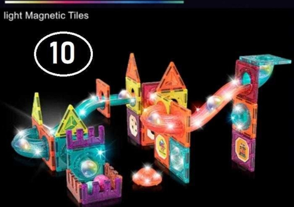 Якісний Дитячий магнітний конструктор підсвічування Харків - фото 10