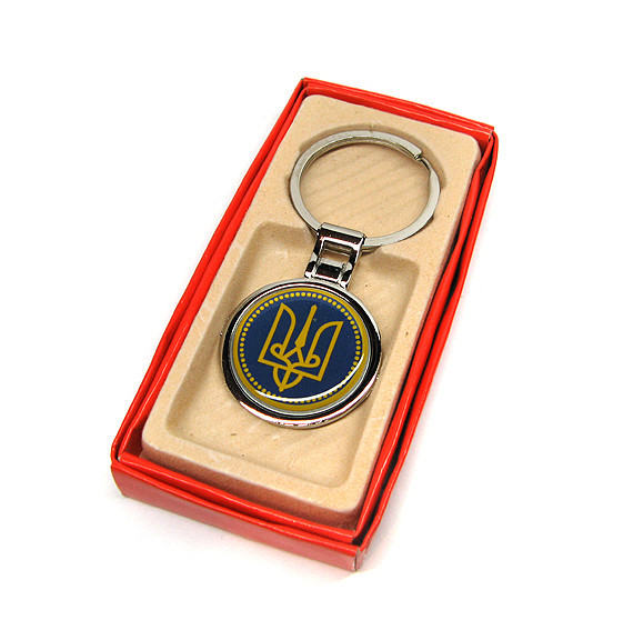 Брелок для ключів Тризуб Україна Київ - фото 1