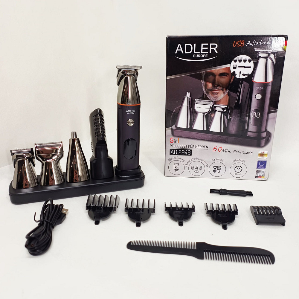 Бритва сеточная профессиональная, Электрическая бритва триммер для бороды, Бритвы электрические EF-19 Львов - изображение 12