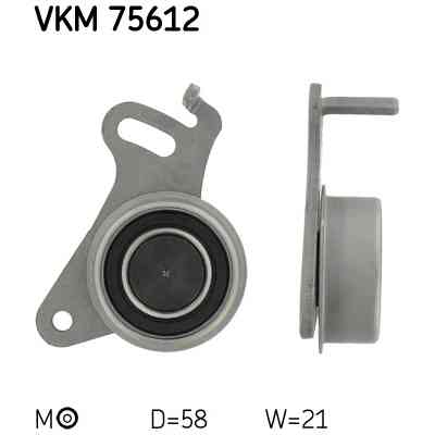 Ролик натяжителя ремня SKF VKM 75612 Винница