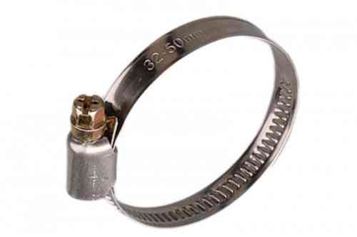 Хомут черв’яковий нержавіючий W2 25-40 мм (пачка 50 шт) APRO Харків