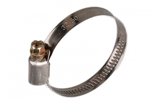 Хомут черв’яковий нержавіючий W2 25-40 мм (пачка 50 шт) APRO Харків - фото 1