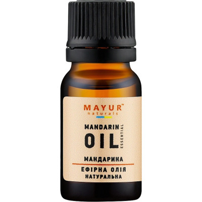 Эфирное масло Mayur Мандарина 10 мл (4820230951974) Винница - изображение 1