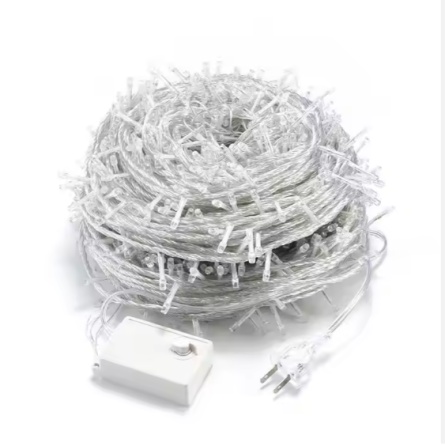 Гірлянда новорічна 200 LED «Водопад» 2×2 м, теплий білий Київ