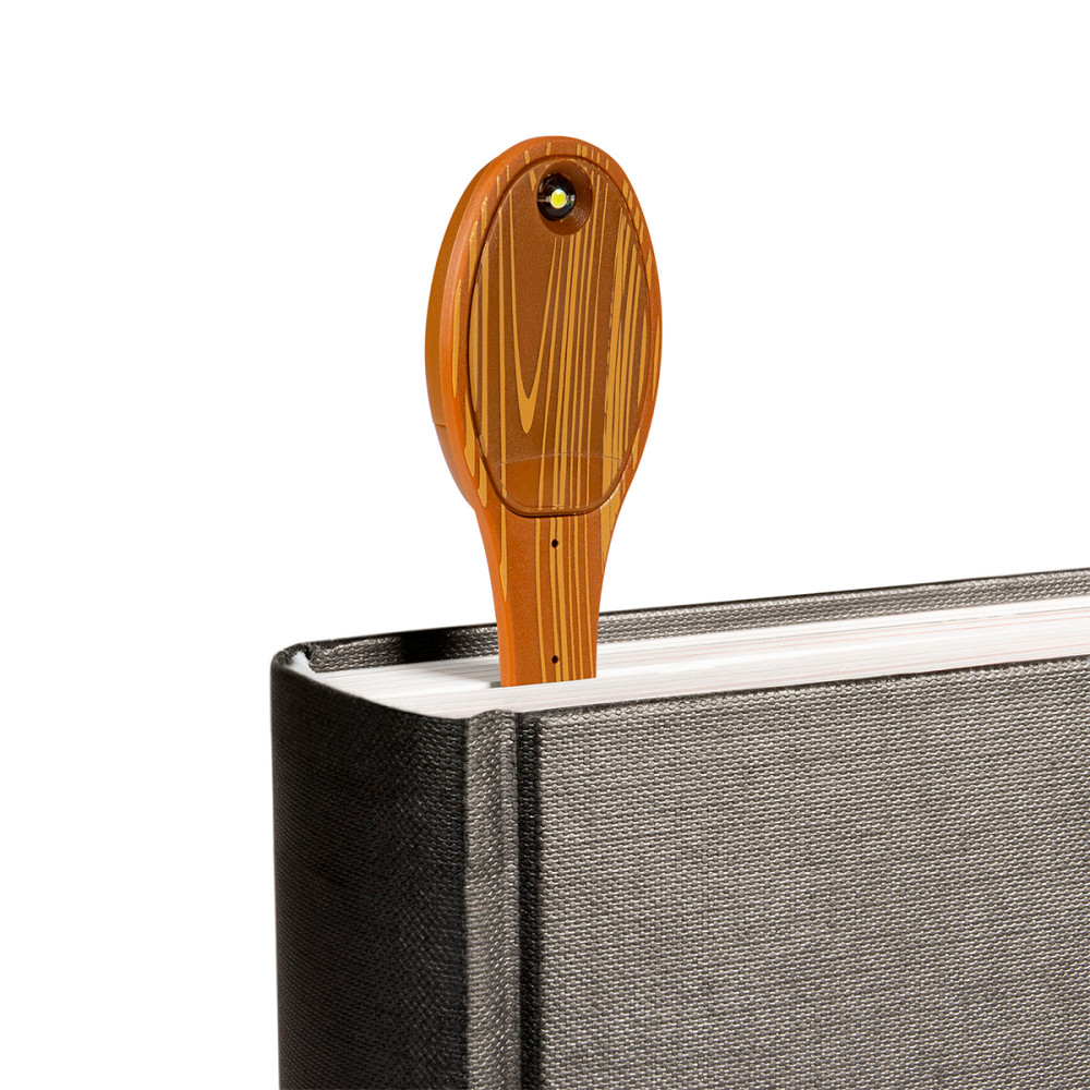 Закладка-ліхтарик Flexilight - Деревина Дніпро - фото 5