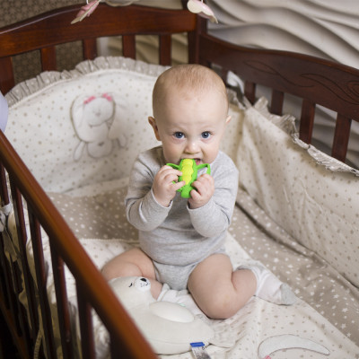 Прорезыватель Infantino текстурный "Горошек" (316577) Винница - изображение 5