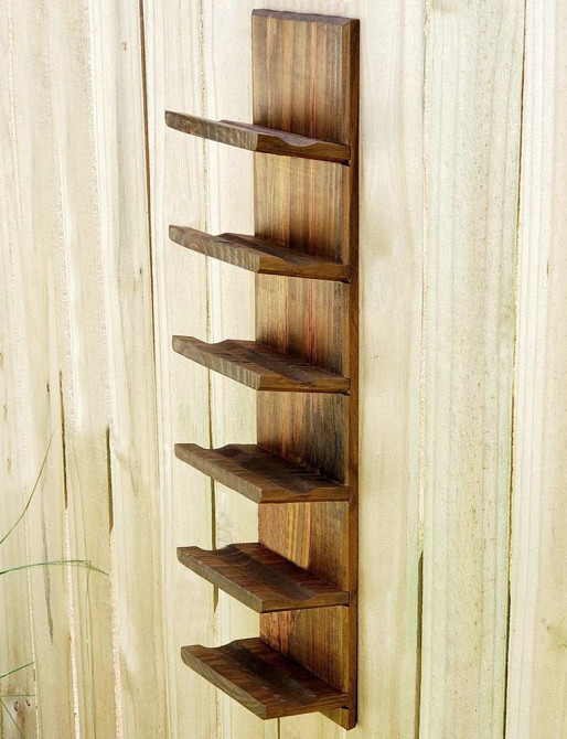 Настінна винна полиця "Тахара 6" тектона Миколаїв - фото 1