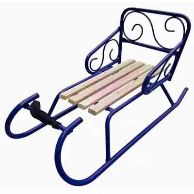 Санки Snower Морозко сині (4820211100469BLUE) Вінниця