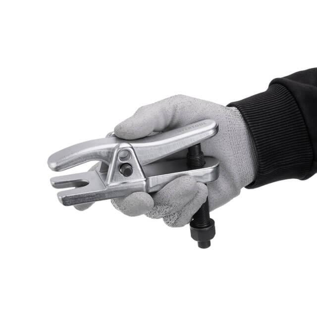 Знімач шарових опор і рульових тяг, ширина зіву: 22 мм, робочі положення: 30/56 мм INTERTOOL HT-7035 Київ - фото 5