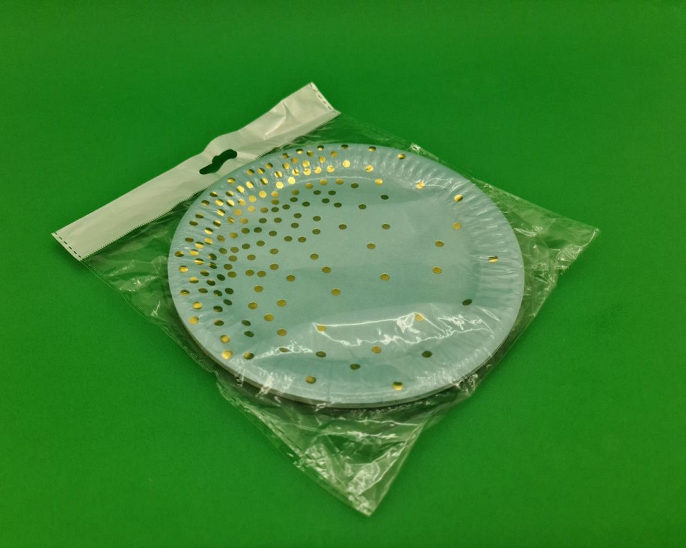 Тарелки бумажные одноразовые  