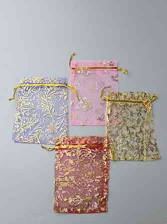 Мішечок з органзи 9*12 асорті (20 шт.) Харків