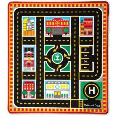 Детский коврик Melissa&Doug Спасательные машины (с машинками) (MD19406) Винница