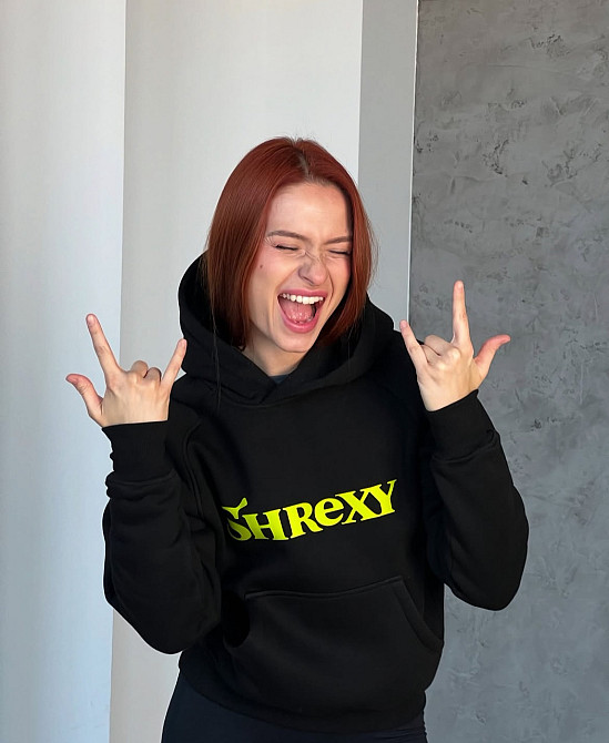 Худі чорне "SHREXY" L, Бежевий Чернівці - фото 1