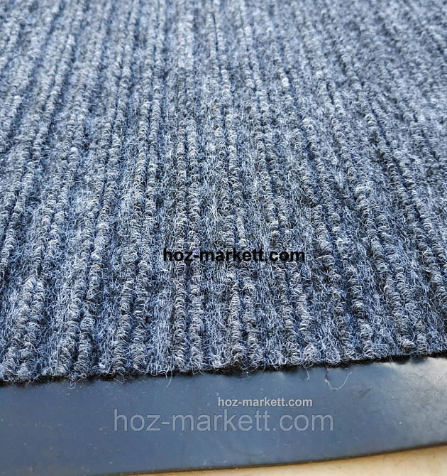 Коврик 40 х 60 см серый в прихожую грязезащитный килим Харьков - изображение 4