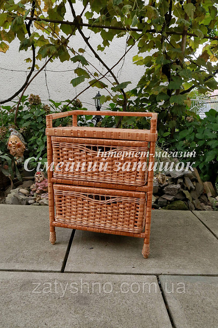 Комод плетений на 2 шухляди Київ - фото 4